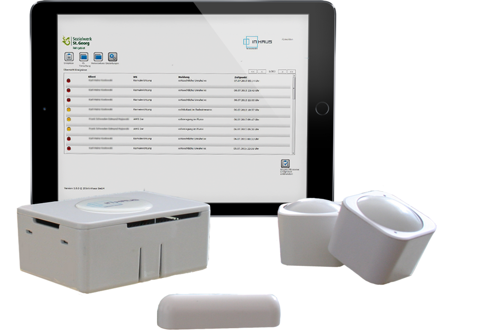 AAL, Ambient Assisted Living, technisches Assistenzsystem, funkbasierte Assistenzlösung, Pflege, Assistenzlösung
